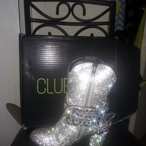 Icy Sheriff Shine Cowboy Boots